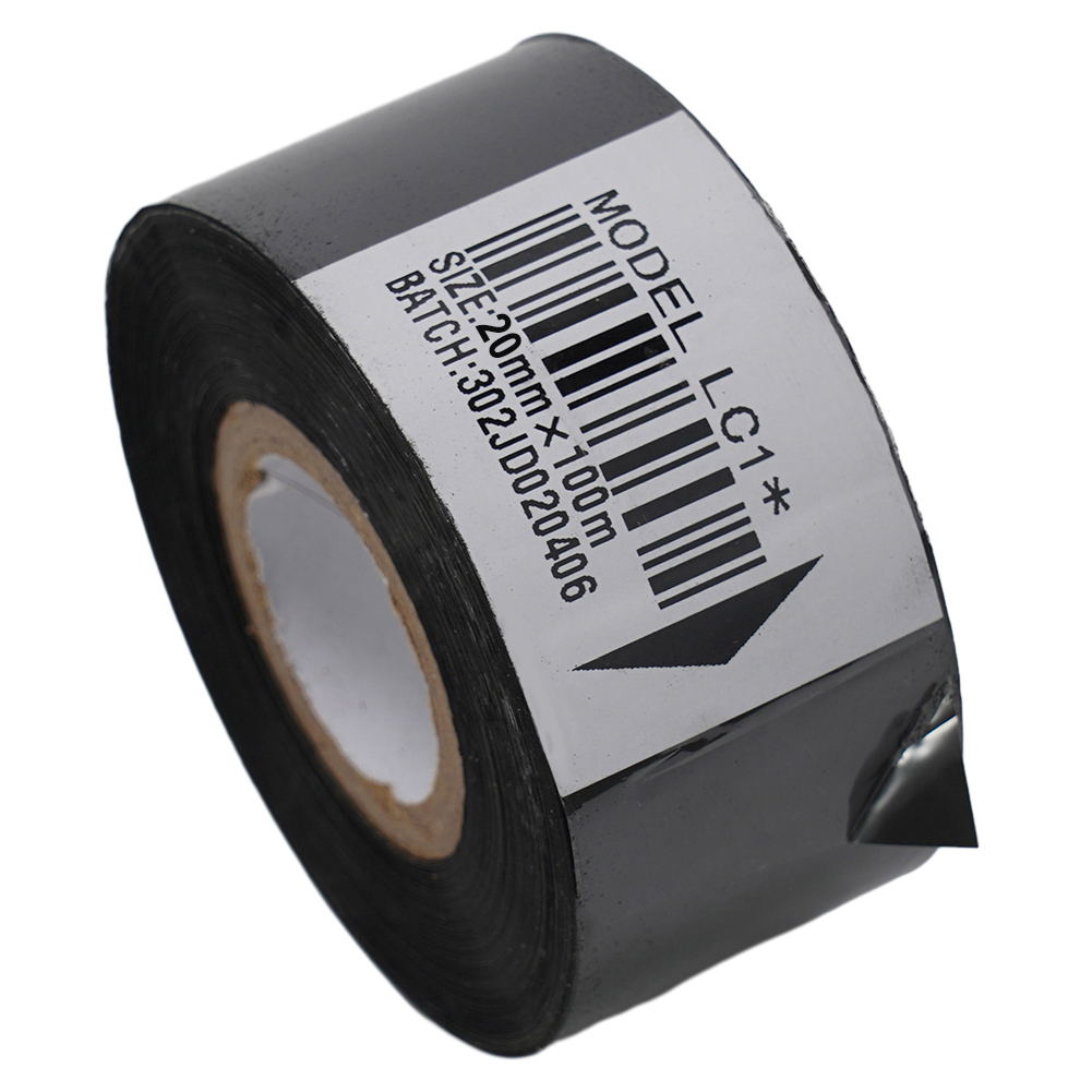 Typewriter Ribbon Roll - Czarna wstążka dotyczy maszyny do kodowania