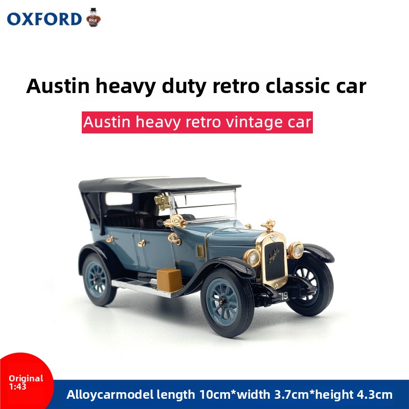 Vintage Collectible Toy Cars - Odlewany model samochodu OXFORD 1:43, Austin