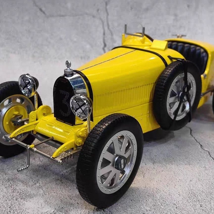 Vintage Collectible Toy Cars - NOREV 1/12 Bugatti T35 Convertible Klasyczny