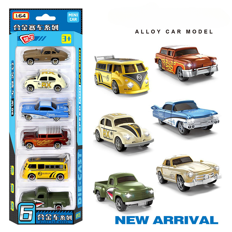 1:64 Aluminiowy retro samochód – Vintage Collectible Toy Cars recenzja i cena